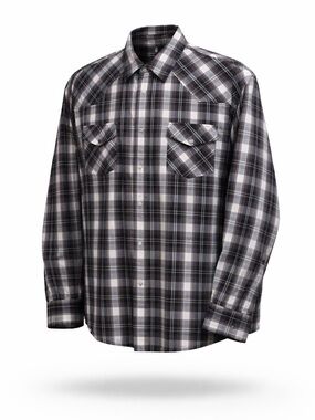 Cowboy Legend. Western plaid shirt. XXL